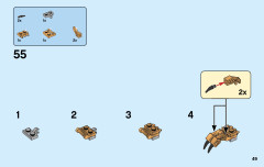 LEGO 70666 instructions page 49 – build guide