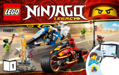 LEGO 70667 instructions page 1 – build guide