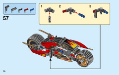 LEGO 70667 instructions page 70 – build guide