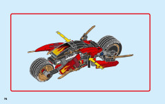 LEGO 70667 instructions page 74 – build guide