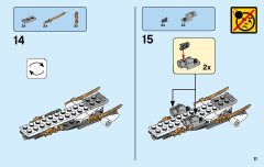 LEGO 70667 instructions page 11 – build guide
