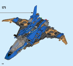 LEGO 70668 instructions page 124 – build guide