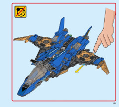 LEGO 70668 instructions page 131 – build guide