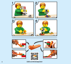 LEGO 70668 instructions page 2 – build guide