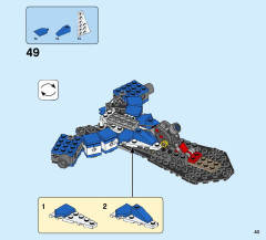 LEGO 70668 instructions page 43 – build guide