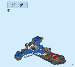 LEGO 70668 instructions page 45 – build guide