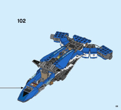 LEGO 70668 instructions page 85 – build guide