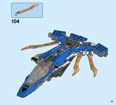 LEGO 70668 instructions page 87 – build guide