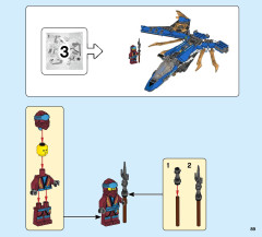 LEGO 70668 instructions page 89 – build guide