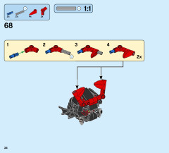 LEGO 70669 instructions page 34 – build guide