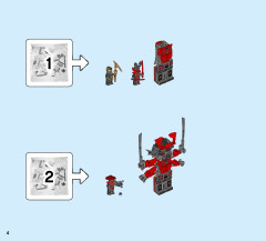 LEGO 70669 instructions page 4 – build guide