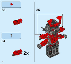 LEGO 70669 instructions page 40 – build guide