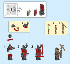 LEGO 70669 instructions page 5 – build guide