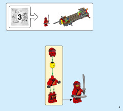 LEGO 70669 instructions page 3 – build guide
