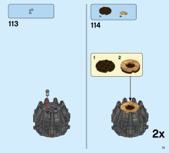 LEGO 70669 instructions page 71 – build guide