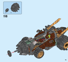 LEGO 70669 instructions page 75 – build guide