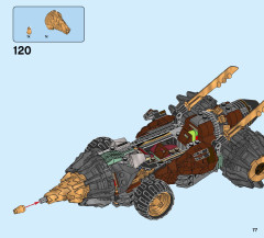 LEGO 70669 instructions page 77 – build guide