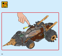 LEGO 70669 instructions page 80 – build guide
