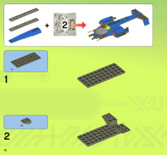LEGO 7067 instructions page 12 – build guide