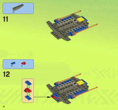 LEGO 7067 instructions page 18 – build guide