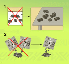LEGO 7067 instructions page 2 – build guide