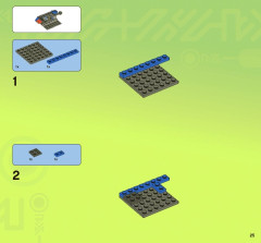 LEGO 7067 instructions page 25 – build guide