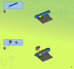 LEGO 7067 instructions page 27 – build guide