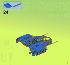 LEGO 7067 instructions page 37 – build guide