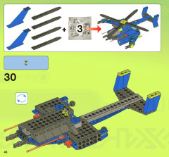 LEGO 7067 instructions page 46 – build guide