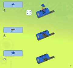 LEGO 7067 instructions page 53 – build guide