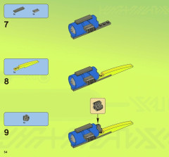 LEGO 7067 instructions page 54 – build guide