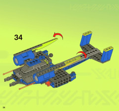 LEGO 7067 instructions page 56 – build guide