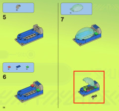 LEGO 7067 instructions page 58 – build guide