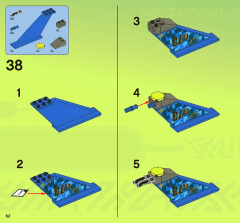 LEGO 7067 instructions page 62 – build guide