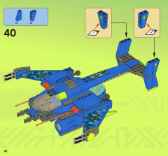 LEGO 7067 instructions page 66 – build guide