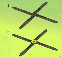 LEGO 7067 instructions page 69 – build guide