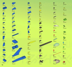 LEGO 7067 instructions page 72 – build guide