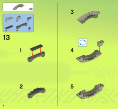 LEGO 7067 instructions page 8 – build guide