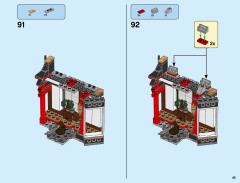 LEGO 70670 instructions page 45 – build guide