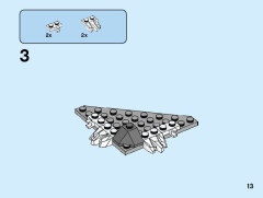 LEGO 70671 instructions page 13 – build guide