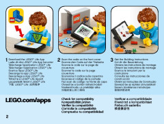 LEGO 70671 instructions page 2 – build guide