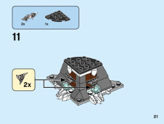 LEGO 70671 instructions page 21 – build guide