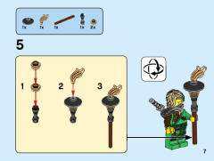 LEGO 70671 instructions page 7 – build guide