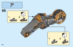 LEGO 70672 instructions page 44 – build guide