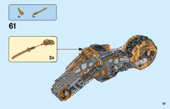 LEGO 70672 instructions page 47 – build guide