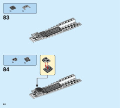 LEGO 70673 instructions page 44 – build guide