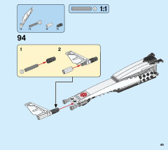LEGO 70673 instructions page 49 – build guide