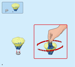 LEGO 70673 instructions page 6 – build guide