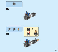 LEGO 70673 instructions page 69 – build guide