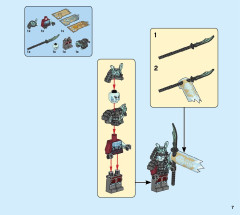 LEGO 70673 instructions page 7 – build guide
